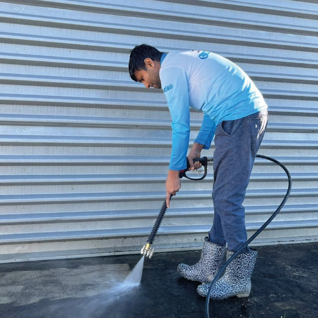 Water-blasting